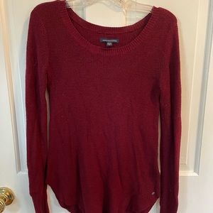 Maroon sweatshirt